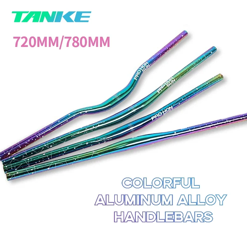 TANKE دراجة هوائية جبلية المقود 31.8 مللي متر 720 مللي متر 780 مللي متر دراجة المقود سبائك الألومنيوم الجبلية المقود الدراجات أجزاء على الطرق الوعرة XC AM
