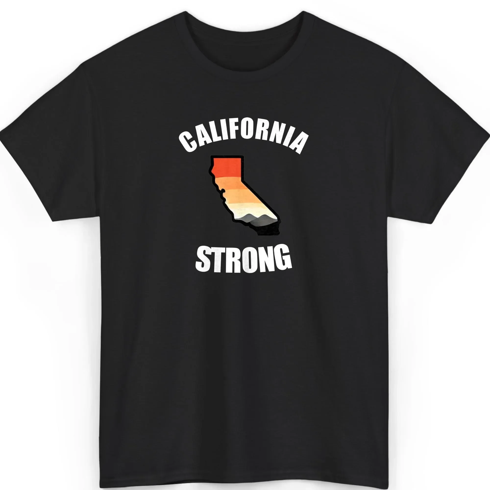 California Strong T Shirt Wildfire Relief Support Disaster Pride Stronger Together