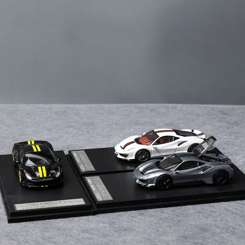 Ichiban Model IM 1:64  488 Novitec alloy car model