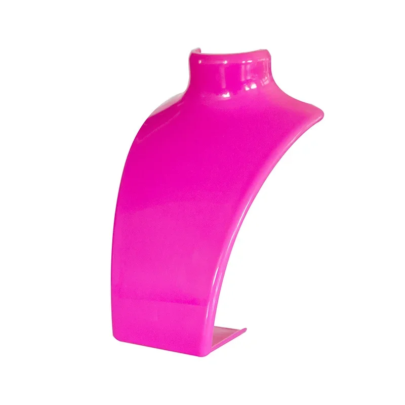 Acryl ketting hanger oorbel displaystandaard transparant plastic sieraden showcase prop voor portretmodel