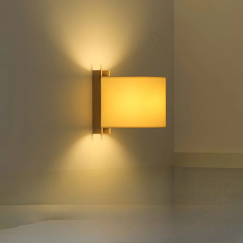 

Medieval wall lamp study bedroom bedside corridor wabi sand wind lamp