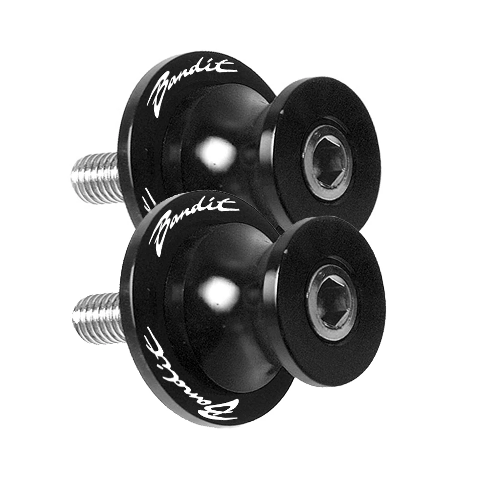 8MM Motorcycle Stand Swingarm Spools Slider Stand Screw For SUZUKI Bandit 1250 250 400 600 600S 650 GSF650 bandit 1200 BANDIT250