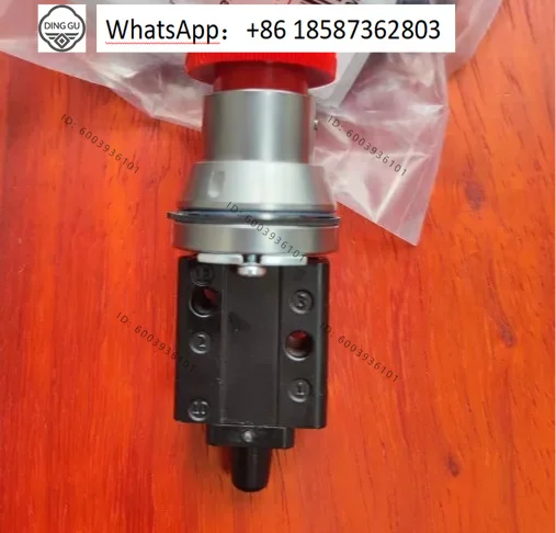 HOT 03M42802 Emergency Stop Button, Mechanical Valve (3/2) Two Position Three-way G1/8 Caliber IMI N-ORG-REN