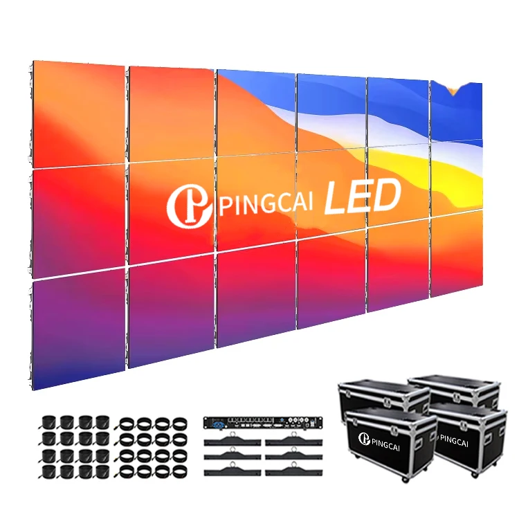 High Brightness Indoor/Outdoor LED Video Wall Stage Background Rental Display Screen 5001000 P2.9 Led Display Screen