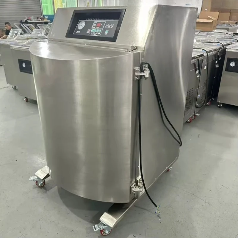 High Capacity Electric Vacuum Packing Machine Vertical Cabinet Large Chamber Sealer Industrial Automatic Equipment High-Accuracy