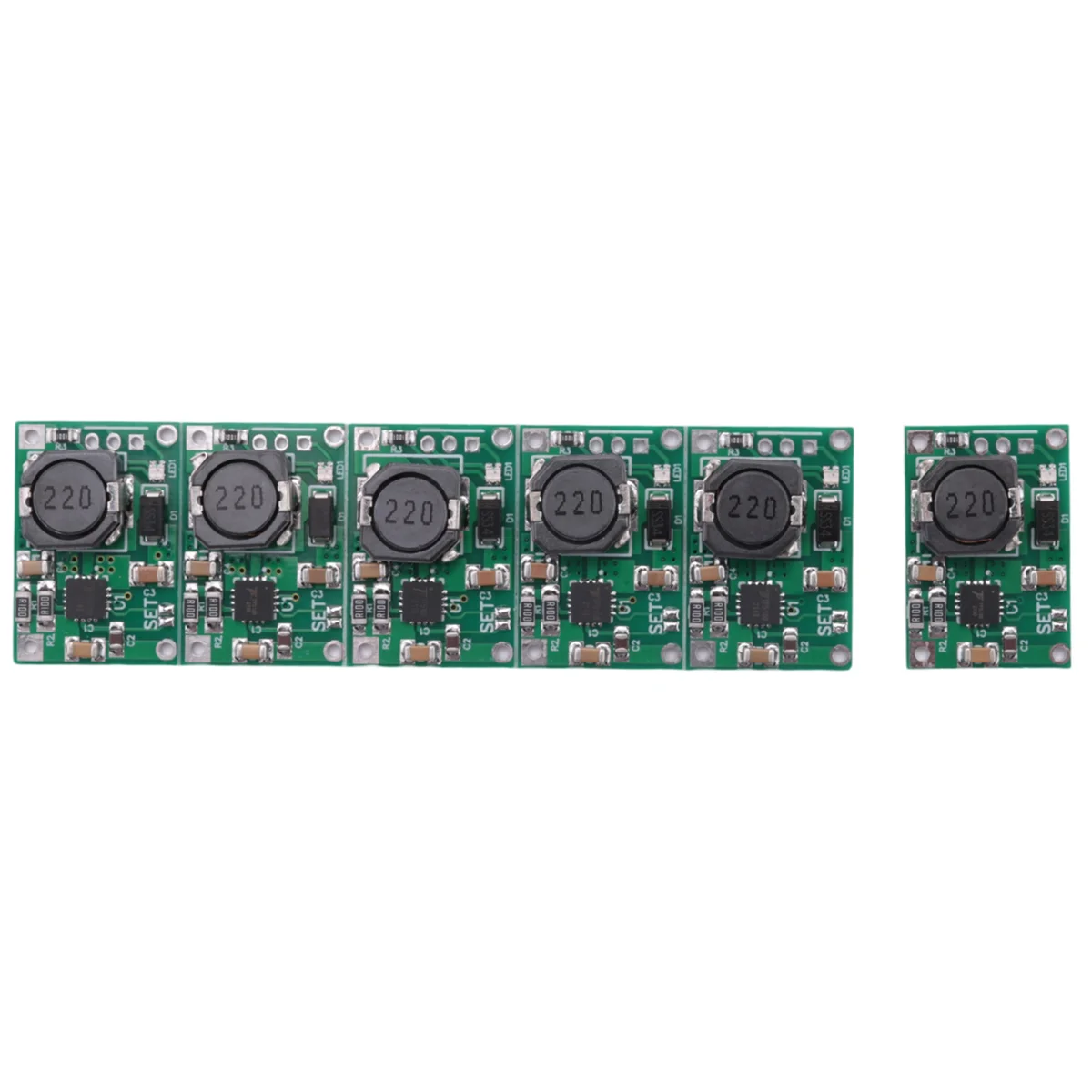 RISE 6Pcs TP5100 Placa de módulo de fonte de alimentação de gerenciamento de carregamento 4.2V 8.4V 2A Módulo de carregador de bateria de lítio duplo único