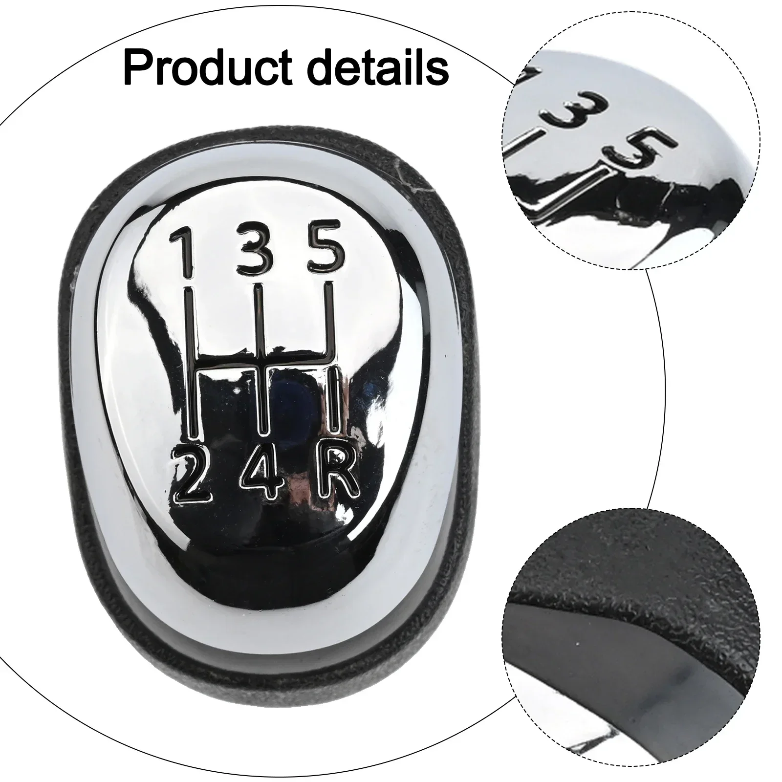 

ABS Shift Knob for Renault For Clio 4 (2012 2019) Upgrade Your Manual Transmission Experience with an Ergonomic Design