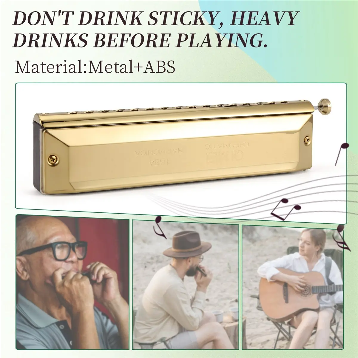 

Y257A ГОРЯЧАЯ хроматическая гармоника, 16 отверстий, 64 тона, орган для рта, инструменты C, профессиональные музыкальные инструменты