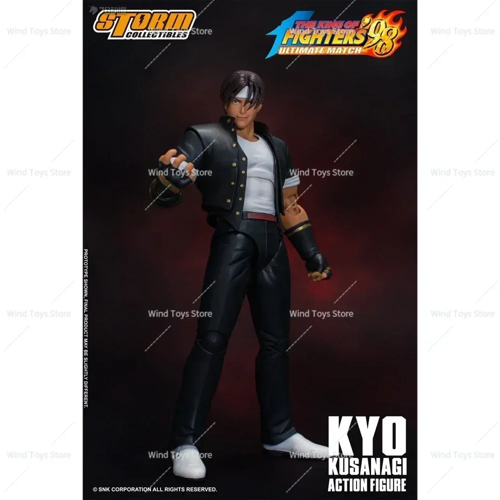 لعبة العاصفة الأصلية أنيمي موري ياغامي كيو كوساناجي KOF98 4 رؤساء 6 صندوق نحت عمل الشكل لعبة نموذج هدية في الأوراق المالية #2