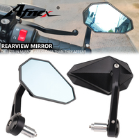 Fit For Super Duke GT 1290 Duke390 125 250 690 790 890 990 Universal Motorcycle Rearview Mirrors Handle Bar End Rear View Mirror