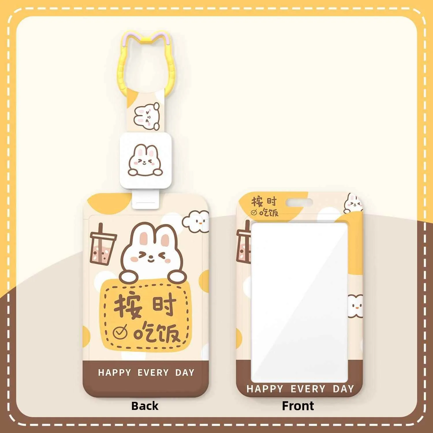 

Выдвижной держатель для карт, чехол для студенческого удостоверения, держатель для сумки, защитный чехол для карт сотрудника и карт питания, высокая эстетическая ценность