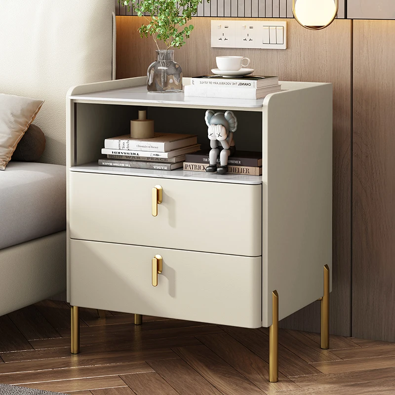 

Modern Nightstand Console Table Night Concise Bed Mid Century Concise Cabinet White Muebles Para El Hogar Hotel Furniture