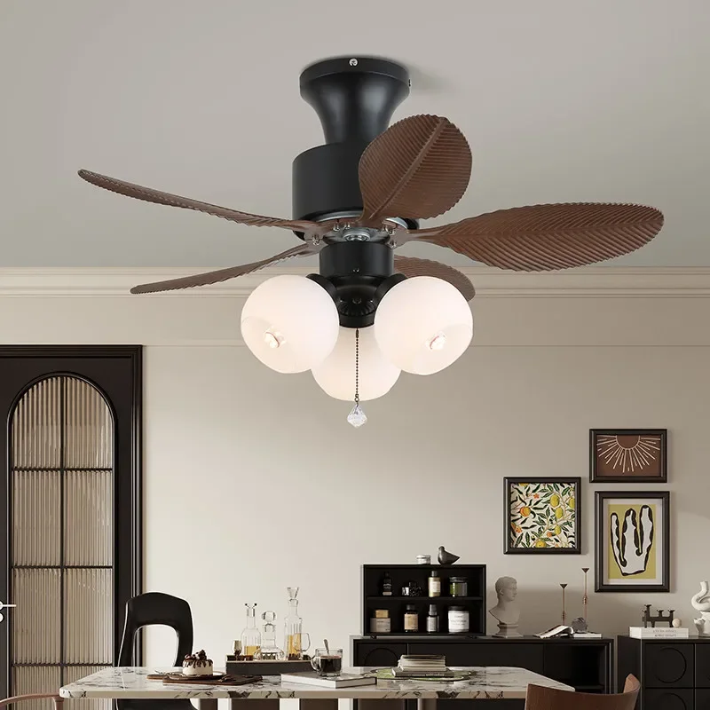 

DORIAN European Luxury Fan Light American Retro Living Room Restaurant Bedroom Study Villa Cafe LED Remote Electric Fan Light