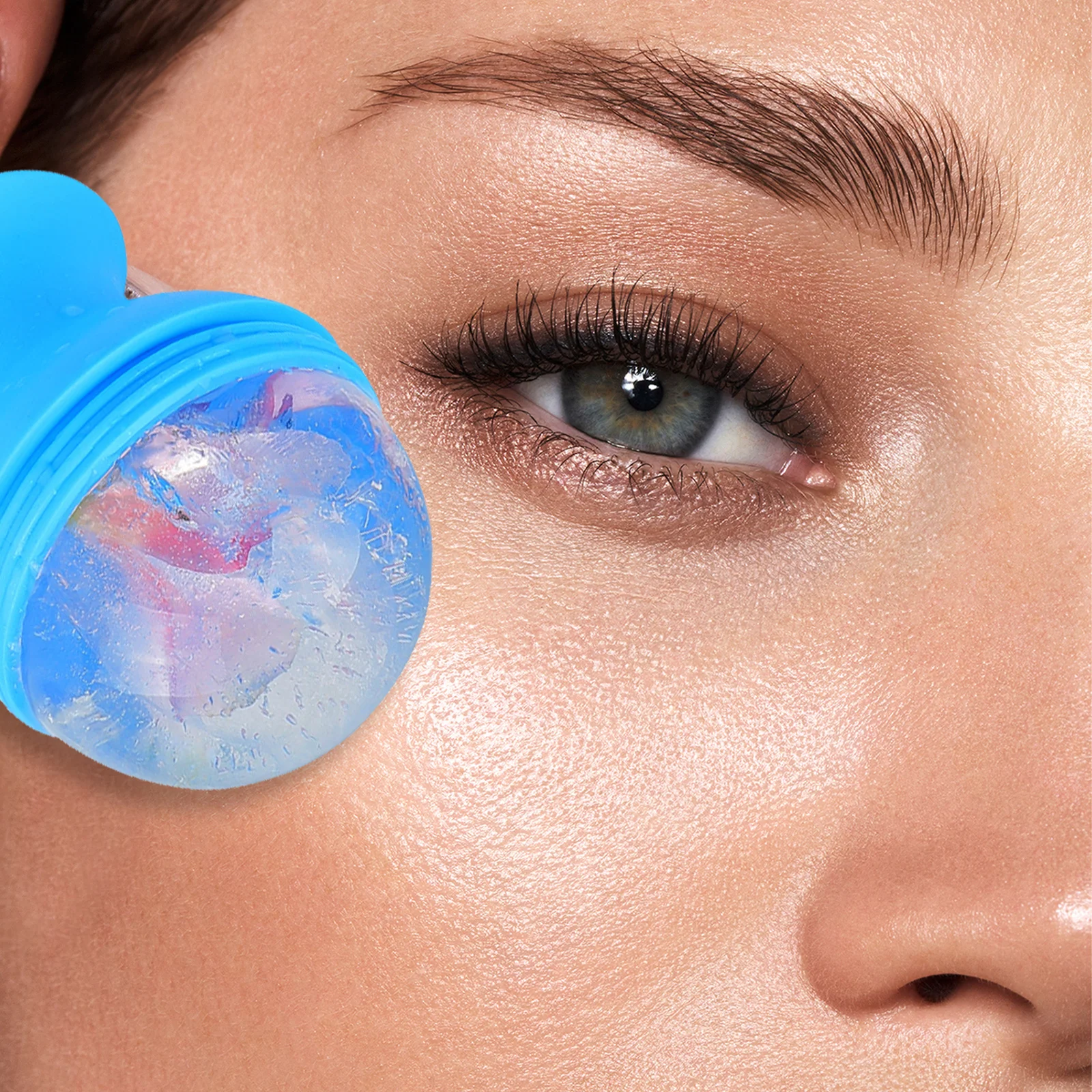 Silikonowy masażer do twarzy dla kobiet, narzędzie do pielęgnacji skóry, masaż twarzy, redukcja obrzęków, roller kosmetyczny, chłodzący masażer do twarzy