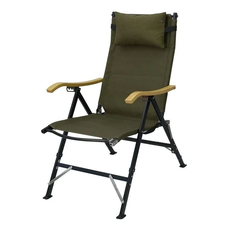 Armrest side pocket, chair high back adjustable folding chair, adjustable outdoor, folding chair recliner