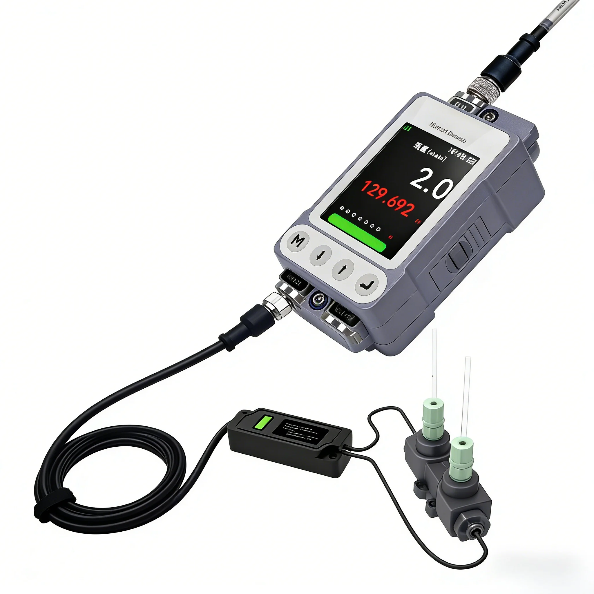 

Cost-effective OEM Portable Ultrasonic Flow Meter Clamp-on for Water & Oil Small Pipe Low Flow Measurement