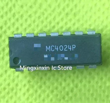 Circuito integrado IC Chip, MC4024P MERGULHO, 10pcs