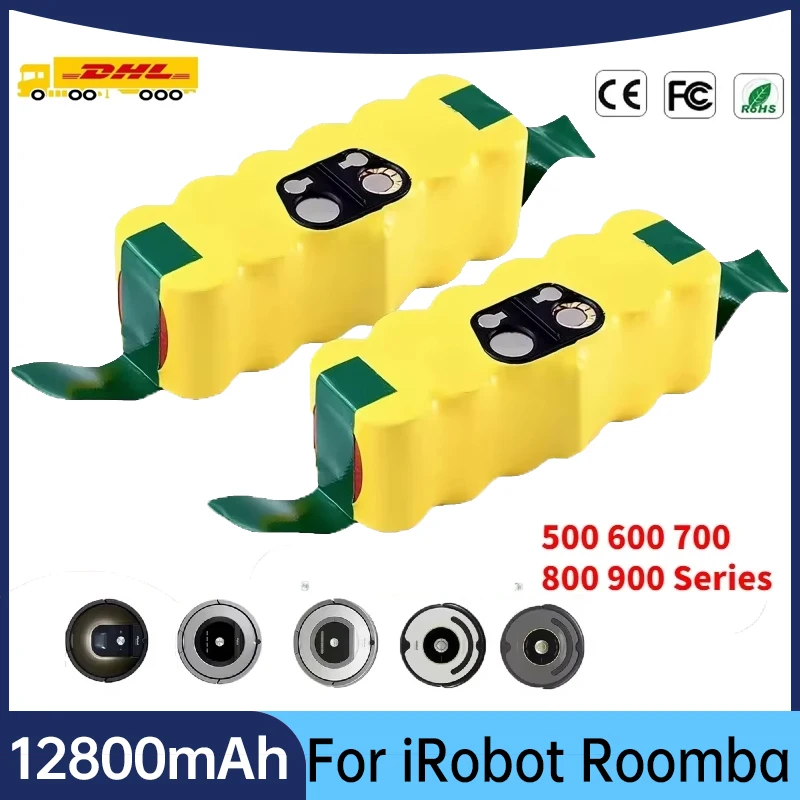 

14.4V 6.5Ah for iRobot Roomba vacuum cleaner battery 500 530 560 650 620 770 780 85 880 900 985 980 960 rechargeable battery