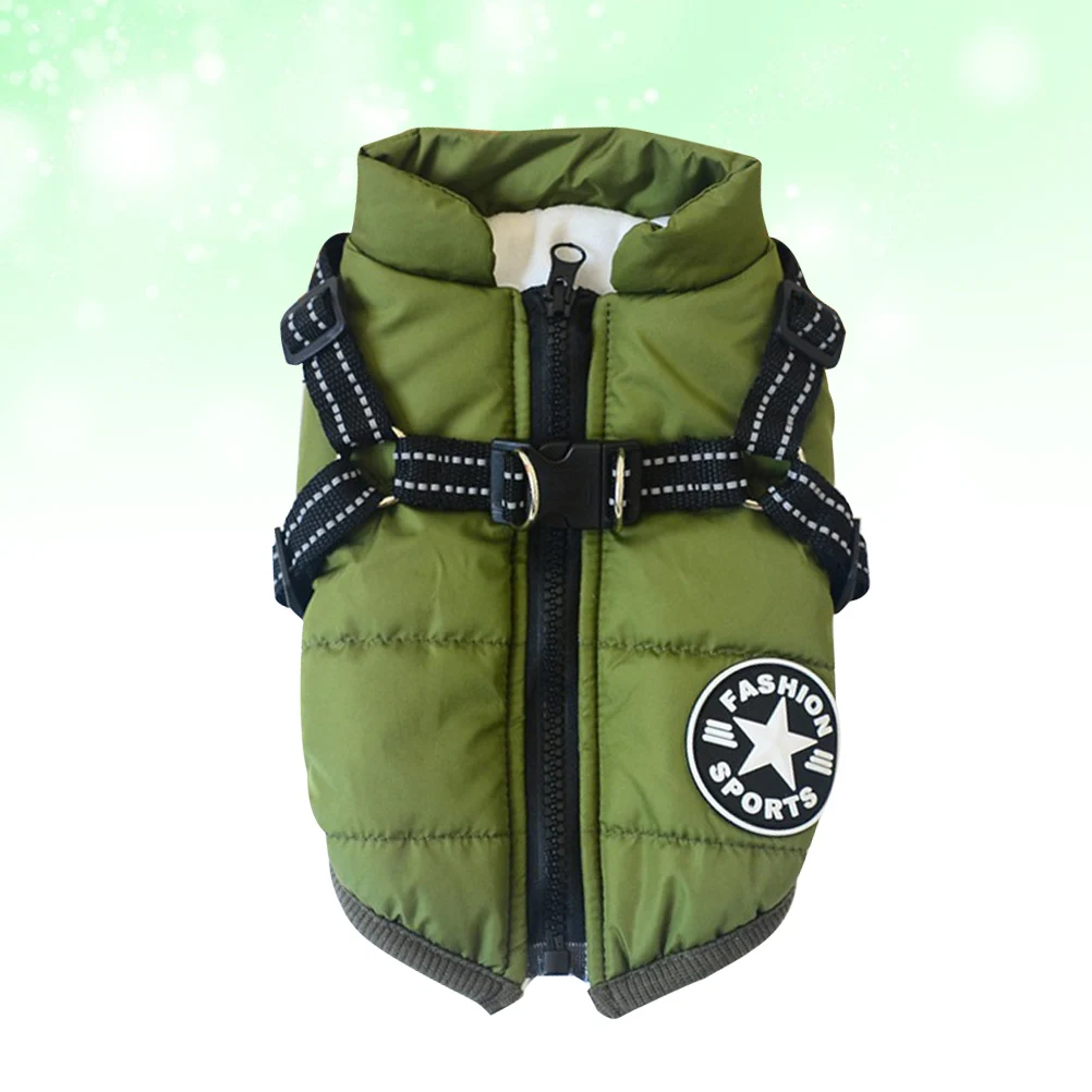 

One Body Pet Cotton Vest Supplies Dog Coat Loft Jack Cold Weather Gear for Dogs