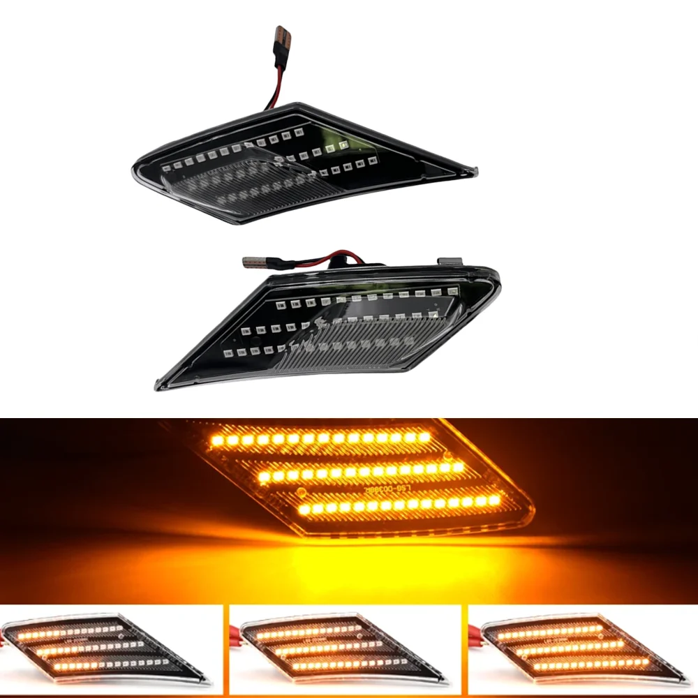 

2 шт. автомобильный светодиодный динамический боковой габаритный фонарь на крыло, указатель поворота для Toyota FT86 GT86 для Scion FR-S BRZ 2012-2020