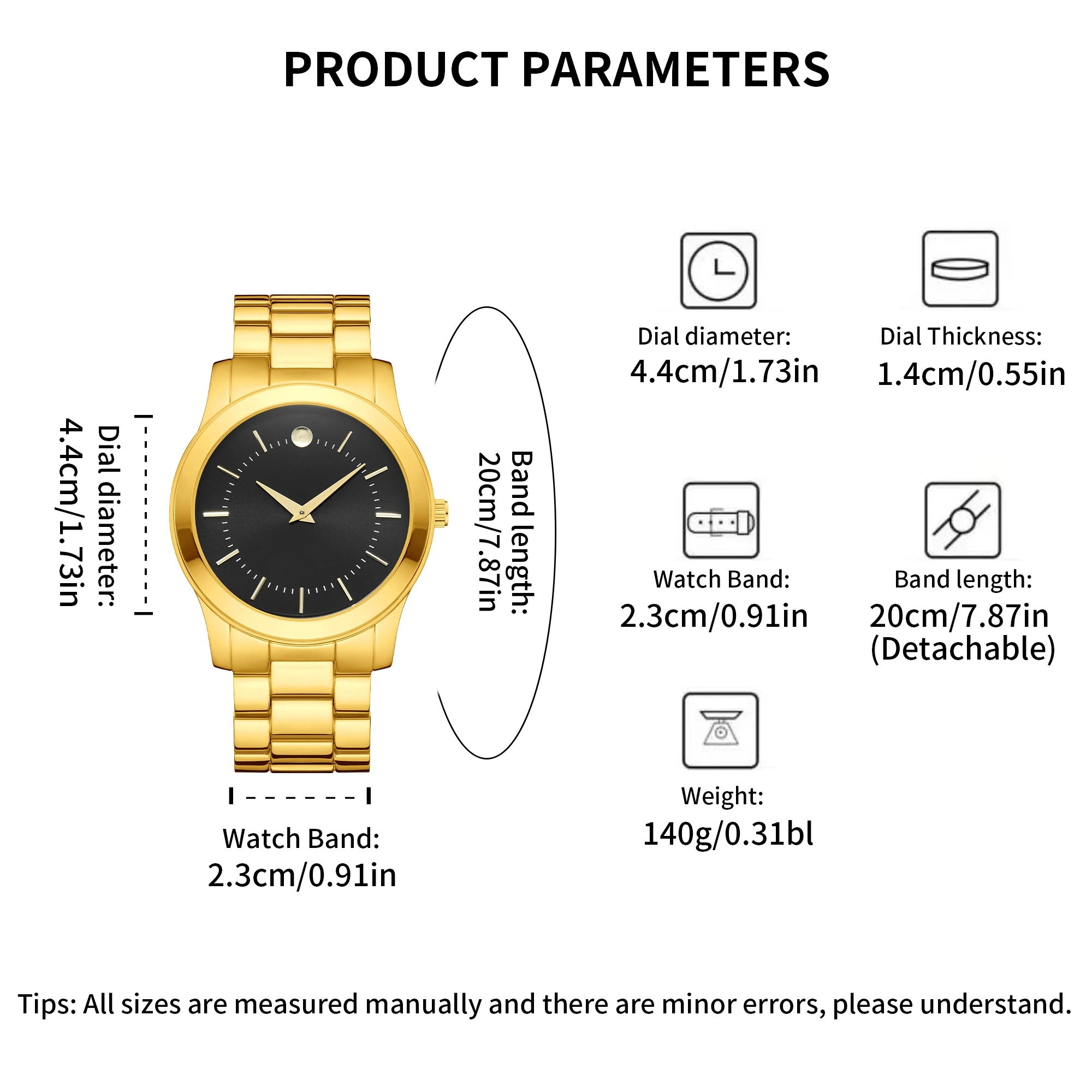 Yalalusi Merk Dameshorloges Hot Gold Simple Style 2024 Nieuwe Box Watch Remover Ion Gold Plating