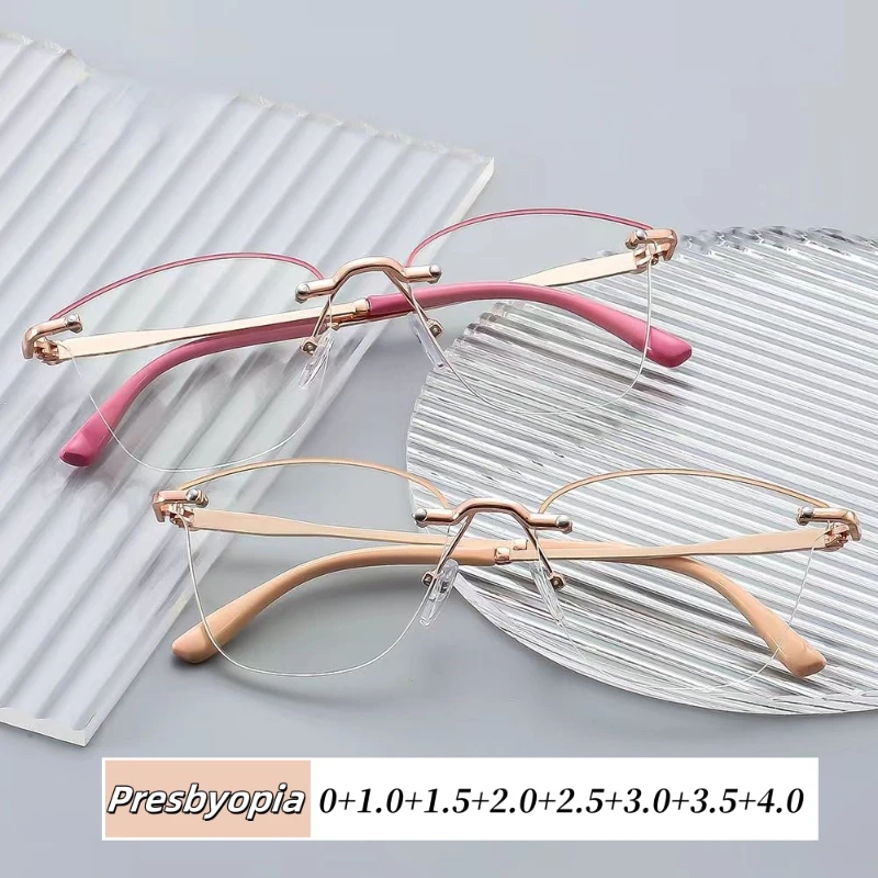 

Ultra Light High Definition Reading Eyeglasses for Women Brand Design Far Sight Goggle Fashion Presbyopia Computer Glasses