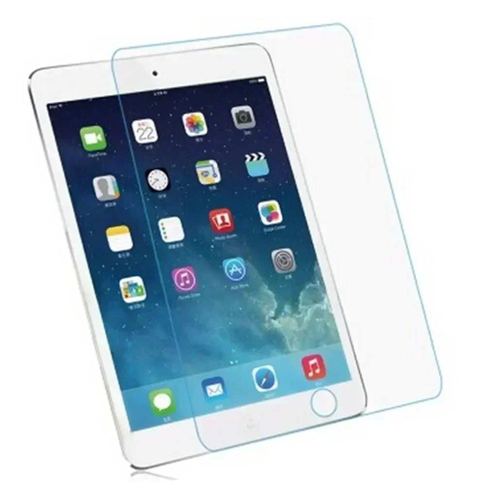 9H gehard glas schermbeschermer voor iPad 2017 2018 9.7 Air 1 2 Pro 11 10.5 10.2 2019 Mini 2 3 4 5 Bubble Gratis beschermfolie