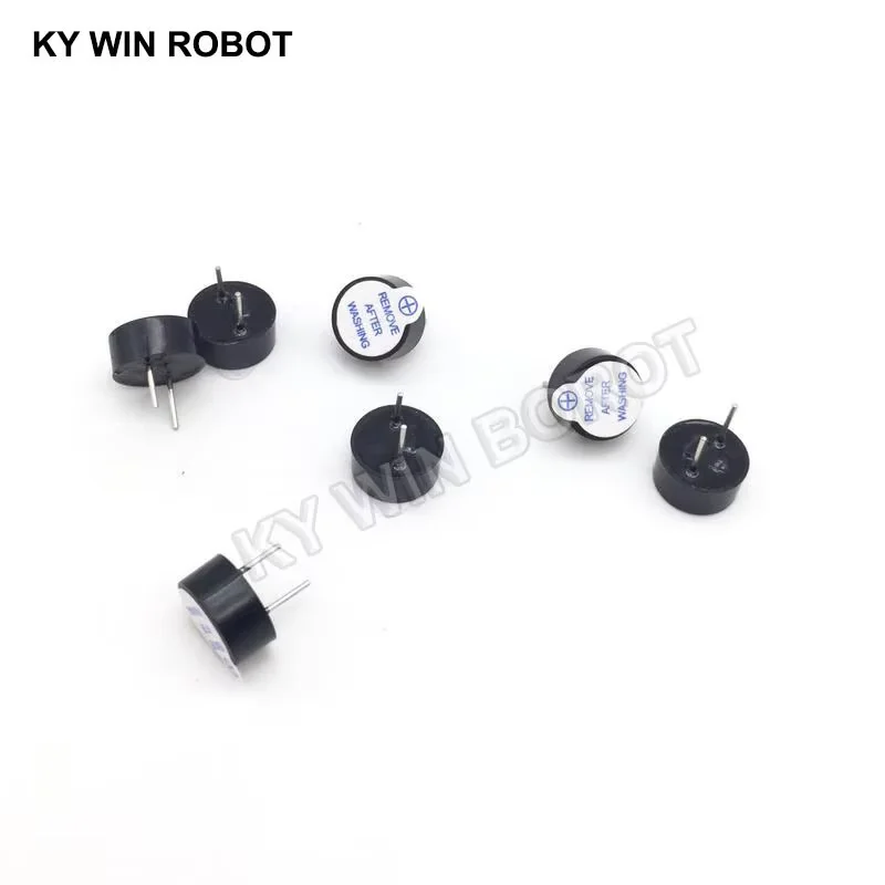 10 個の新超薄型 5V アクティブブザーアラーム AC 9 ミリメートル * 4.2 ミリメートル 9 × 4.2 ミリメートル 0942 ミニアクティブピエゾブザー Arduino に適合 Diy Electro