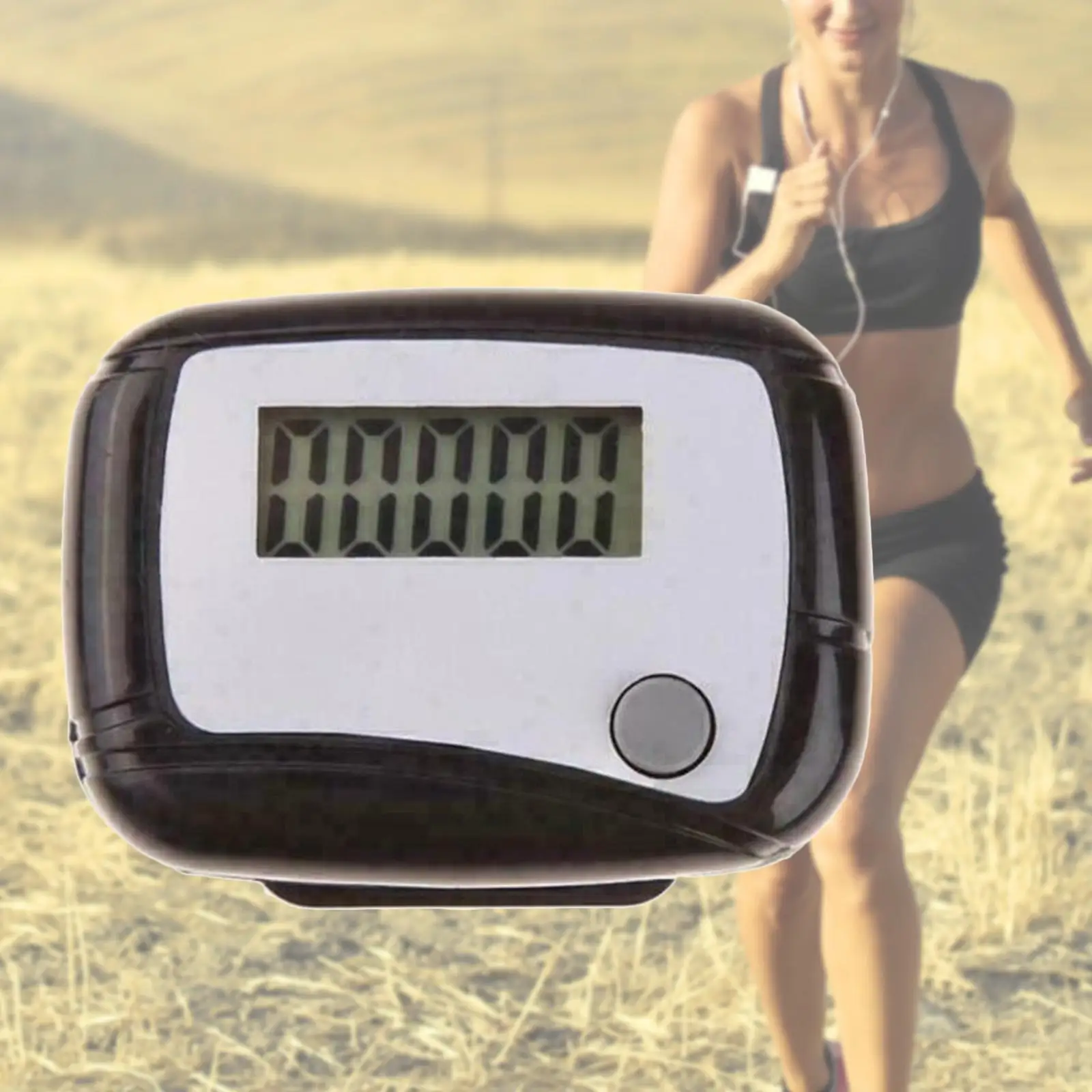 Pedometer Step Walking Tracker with Calorie and Distance Measurement Digital Activity Monitor for Fitness