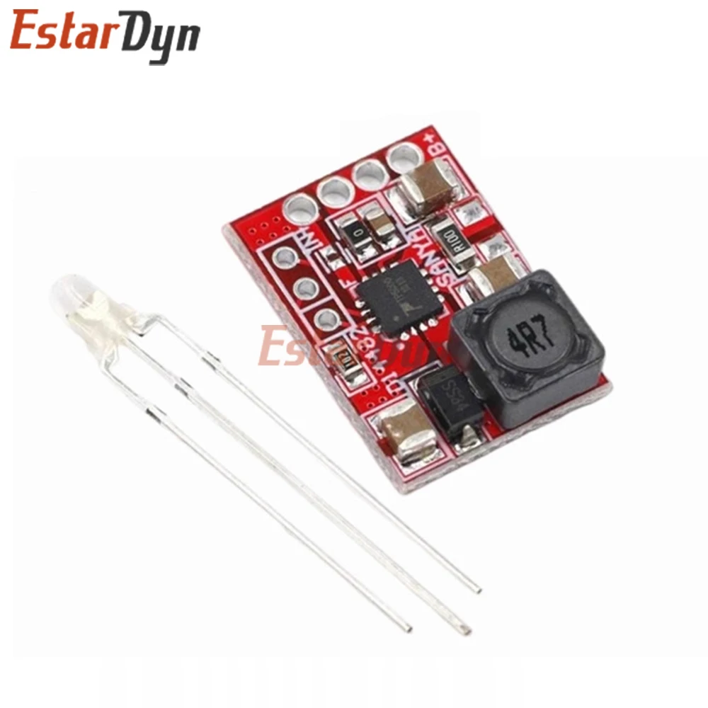 Estardyn TP5000 2A High Current Charger Module, 3.6V/4.2V Li-ion LiFePO4 Battery Charging Board with LED Indicator Protection