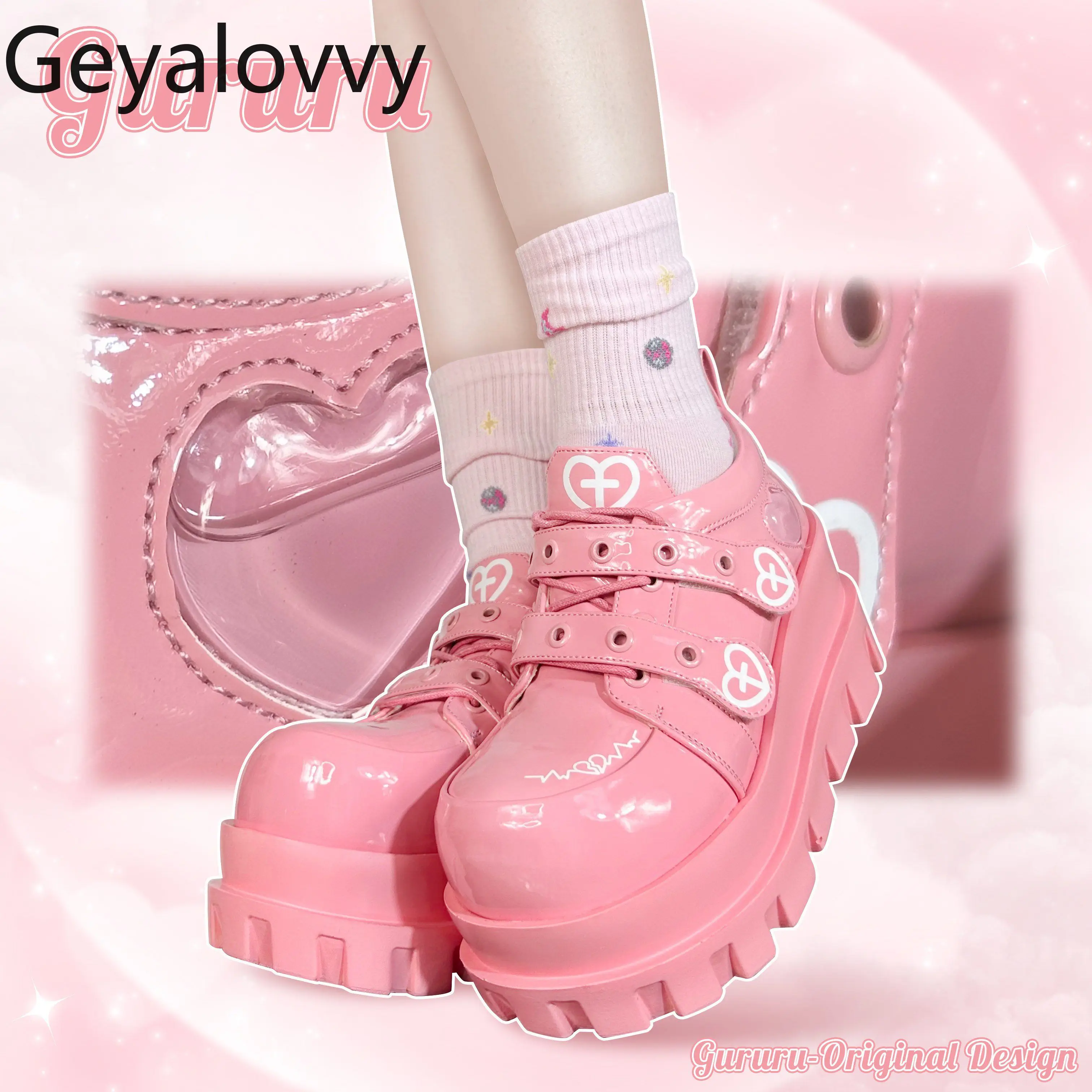 

Japanese Style Original Flats/boots/platform Shoes for Women Autumn Winter Round Toe Elegant Casual High Heel Pumps 2026 New