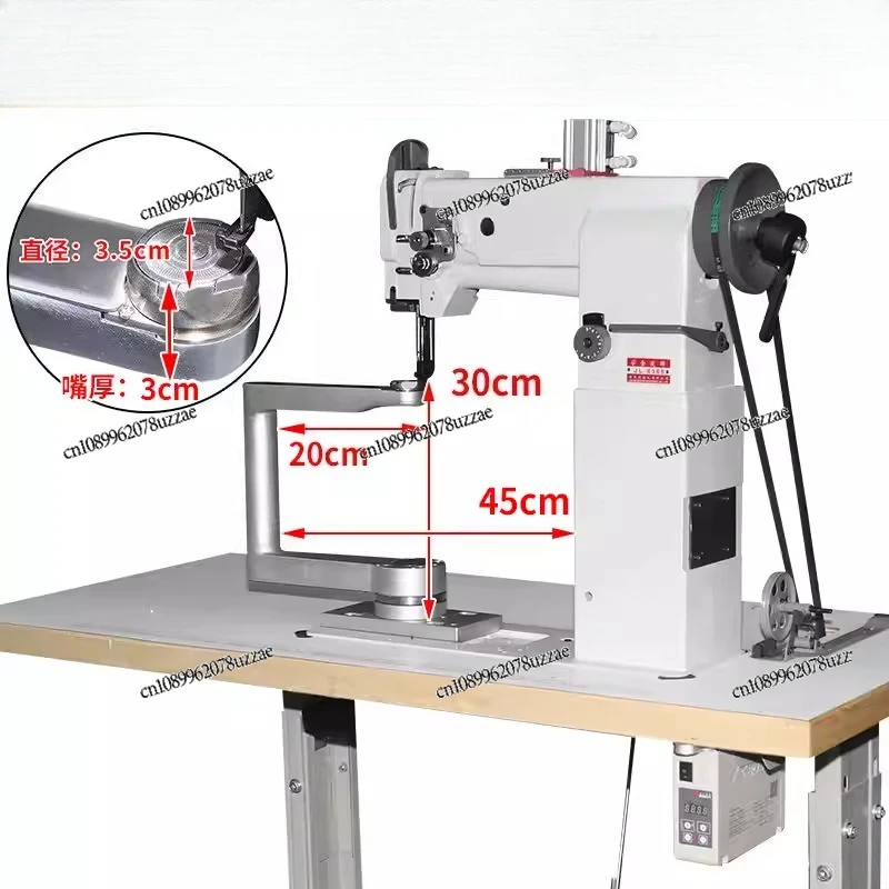 Fully Automatic 360/180 Degree Rotating High Column Swing Crank Arm I-shaped Car Cylindrical Super Small Mouth Sewing Machine
