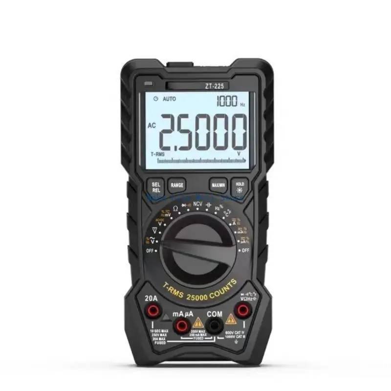  High Accuracy Digital Multimeter with Auto Ranging & 25000 Count Display Multifunction  Multimeter for Engineers & Technician