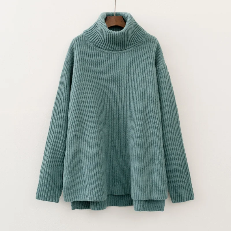 2024 Winter Thick Wool High neck Sweater