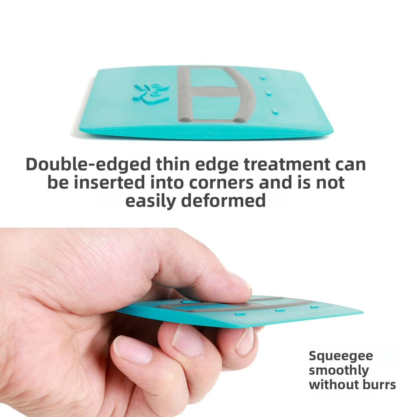 ALIWRAP Niebieska Skrobka do Folii Samochodowej, Narzędzie do Oklejania Aut, Folia do Przyciemniania Szyb, Ultracienka Skrobka, Skrobka do Folii PPF, Środek do Usuwania Pęcherzyków i Wody pod Folią