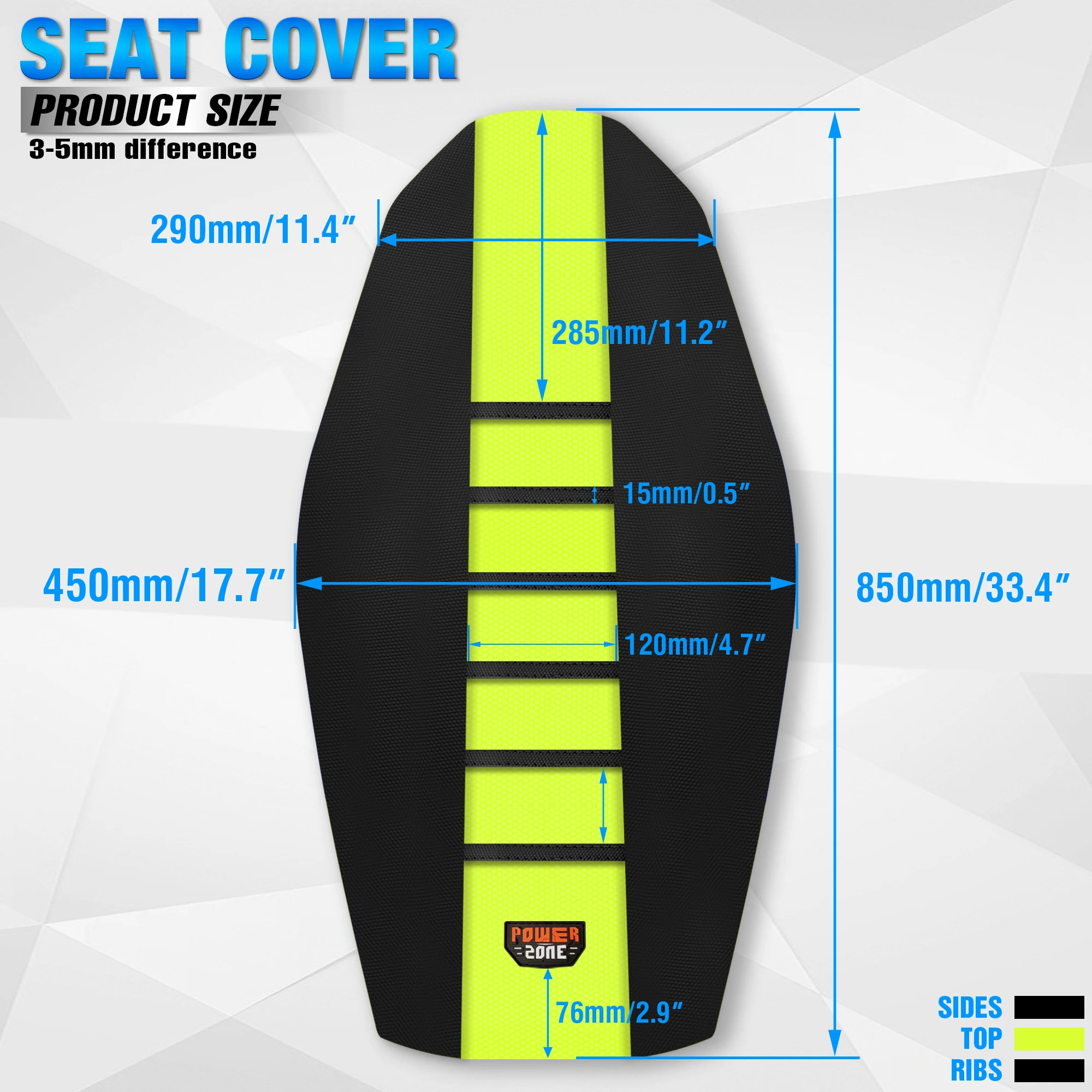 Motorcycle Seat Cover For KTM Husqvarna YAMAHA KAWASAKI SUZUKI HONDA SXF KXF CRF YZF WR TC TE Dirt Pit Bike Universal Waterproof