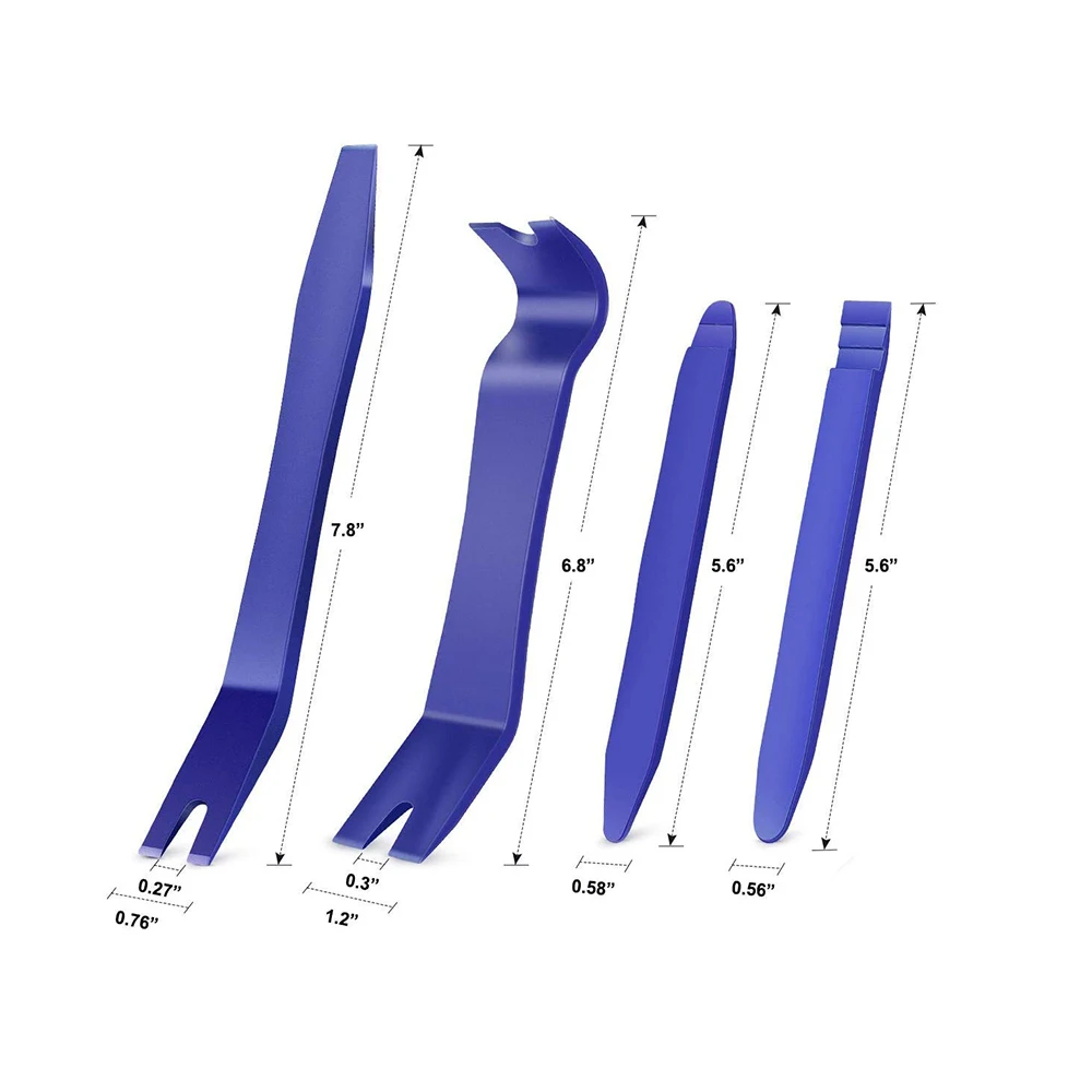 Auto Tür Clip Panel Trim Removal Tools Kits Navigation Klingen Demontage Kunststoff Auto Innen Wippe Umwandlung Reparatur Werkzeug
