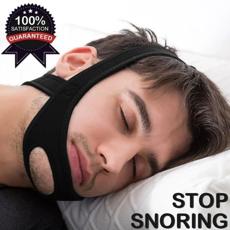 Anti Snore Belt Stop Snoring Chin Strap Woman Man Night sleep Support Aid Tools Snoring Protection Jaw Band