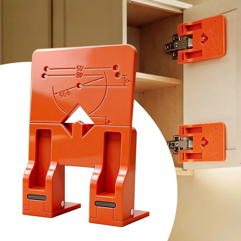 New‑style Cabinet Door Hinge Strong‑magnet Positioning Piece, , Quick‑installation Tool for Cabinet Doors