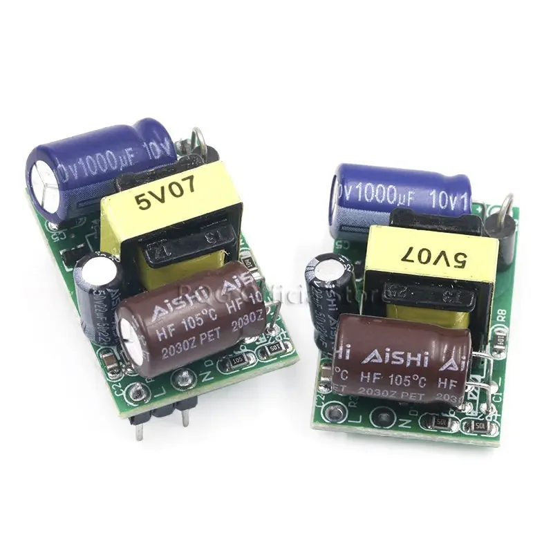 Convertidor reductor de precisión de 3,3 V/5V/12V, transformador reductor de CA de 220v a 5v CC, módulo de fuente de alimentación de 1A y 12W, AC-DC