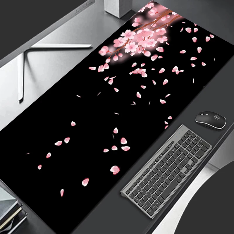 

Mousepad Pattern Game Pad Rubber Cartoon Mouse Pad PC Accessories Desk Mat Non Slip Office Table Mat Gamer Sakura Keyboard Pad