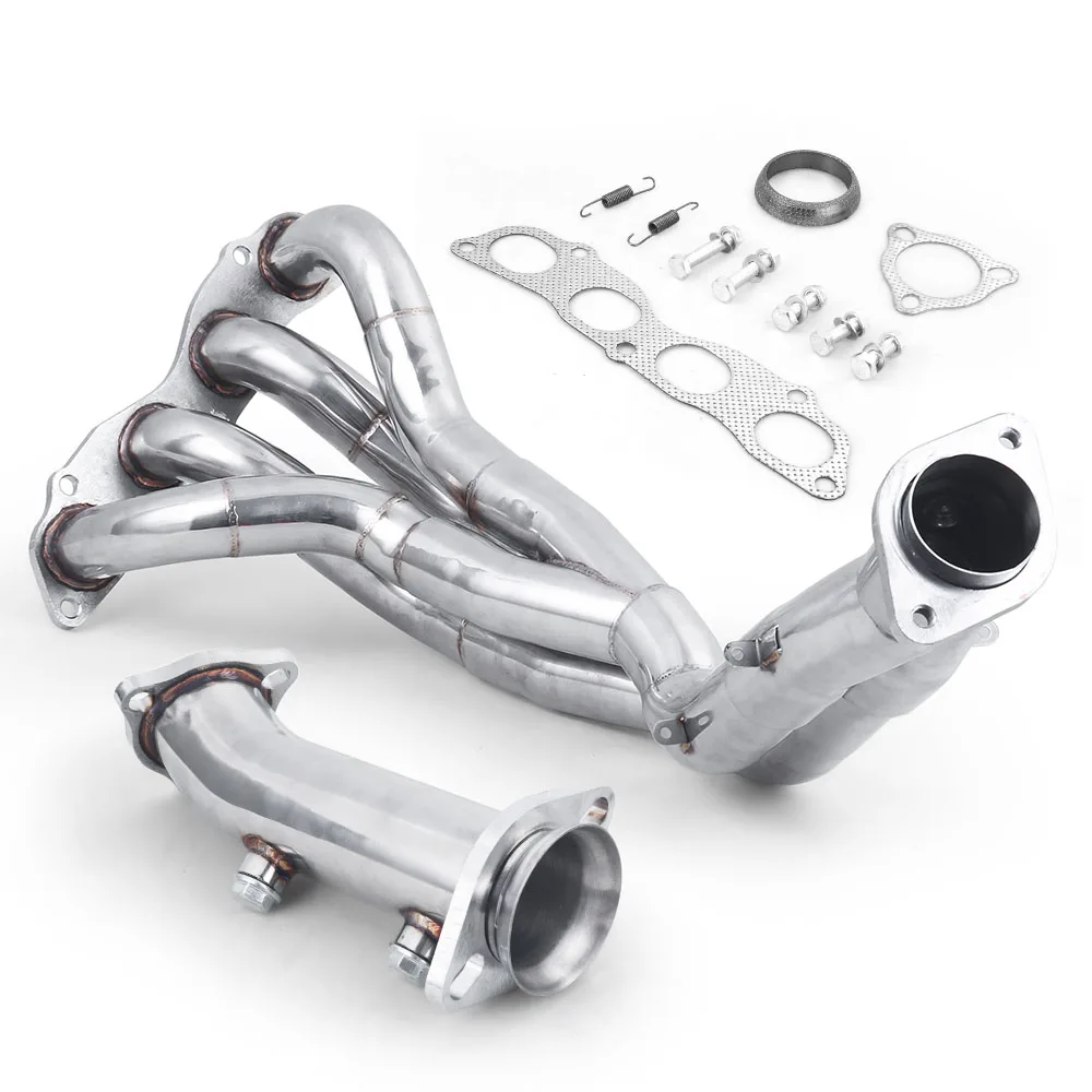 Performance Car Exhaust Manifold Headers Stainless Steel Long Tube Header for  SI For Acura RSX Base 02-06