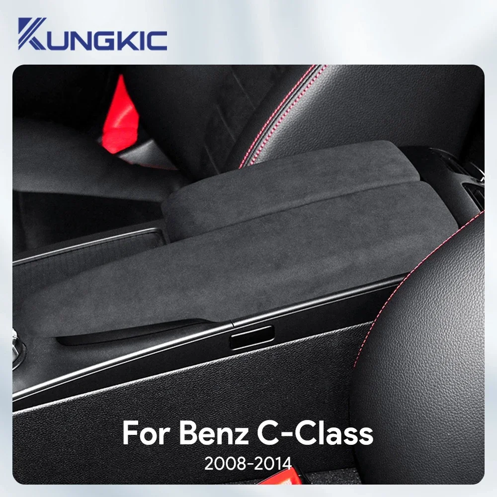 

Для Mercedes-Benz C-класса W204, E-класса W207, GLK X204: накладка на центральную консоль, подлокотник, коврик из суперзамши, аксессуар для интерьера