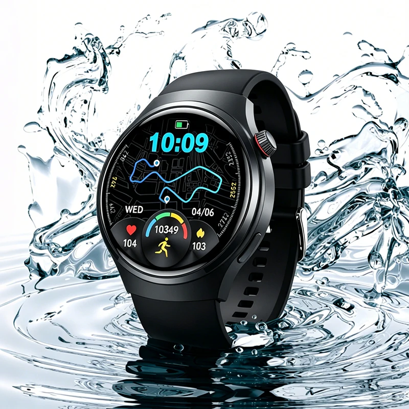 2026 New Upgrad Watch 4 Pro GPS Tacking Smart Watch Men Bluetooth Call 1.53 INCH Sports Bracelet IP68 Waterproof Smartwatches