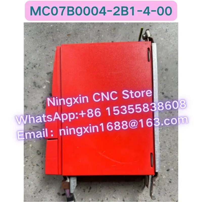 Second-hand MC07B0004-2B1-4-00 Inverter Functional test OK Fast delivery
