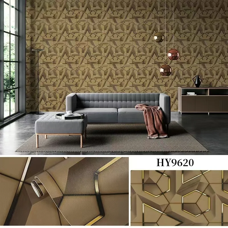 

Geometric Self-adhesive Wall Sticker Decoration Waterproof and Stain Resistant Ins Style Bedroom E-sports Room Wallpaper Renovat