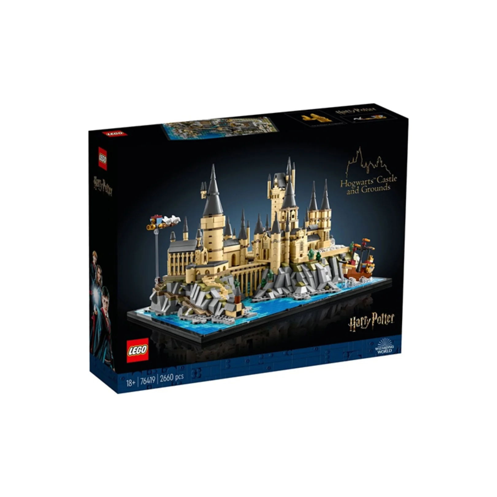 LEGO Harry Potter Collection Hogwarts Castle And Courtyard Building Blocks 2600pcs 76419