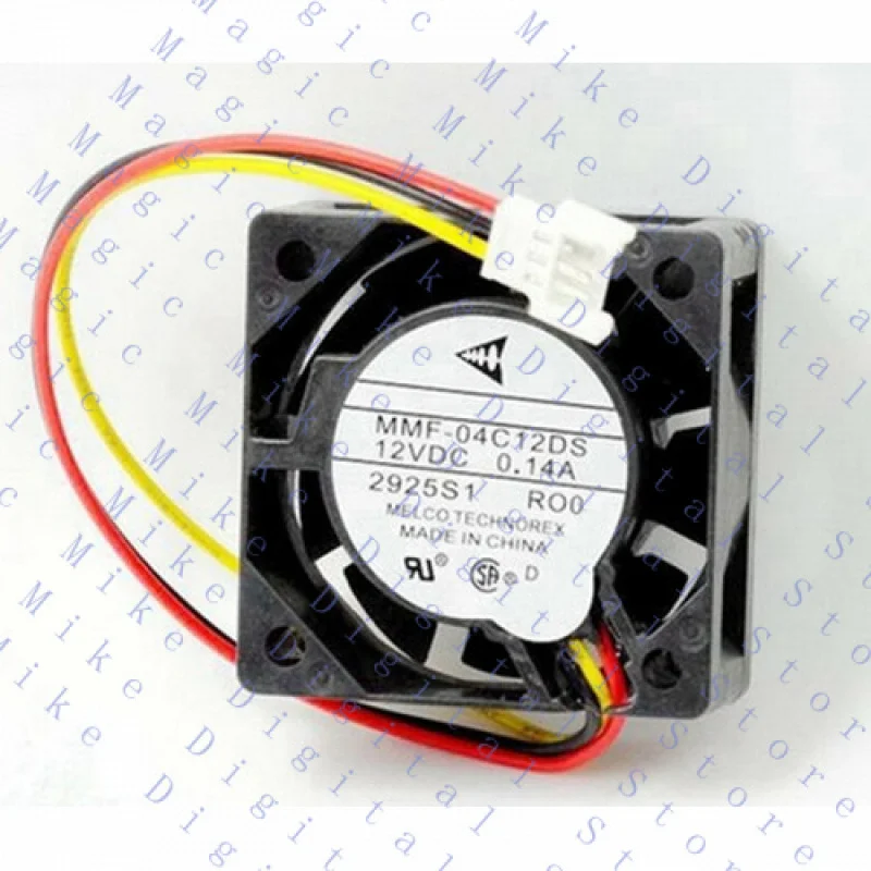 H  FOR Mitsubishi 4CM 4015 double ball inverter fan 12V 0.14A MMF-04C12DS-ROO 3 lines