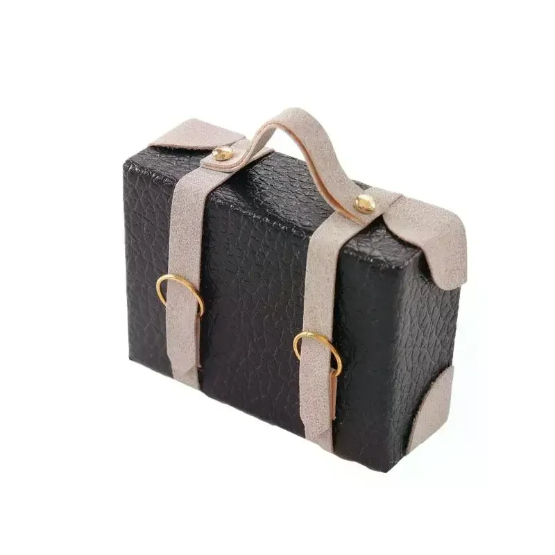 1:12 Puppenhaus Miniatur Aktentasche Koffer Modell Dekor Spielzeug Puppenhaus Zubehör