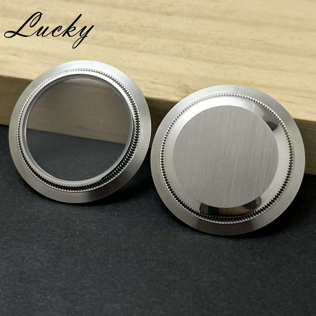 High Quality NH34 NH35 NH36 NH38 NH39 4R/7S Steel Case Bottom SUB Watch Back Cover Watch Modification Case Watch Accessories